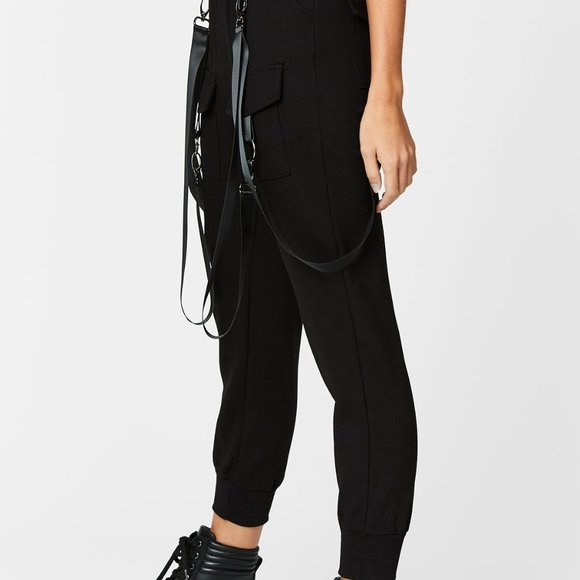 Carmar Black Harness Cargo Joggers - Picture 4 of 5